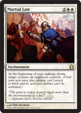 Martial Law (Return to Ravnica) Near Mint Foil