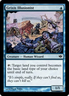 Grixis Illusionist (Conflux) Near Mint Foil