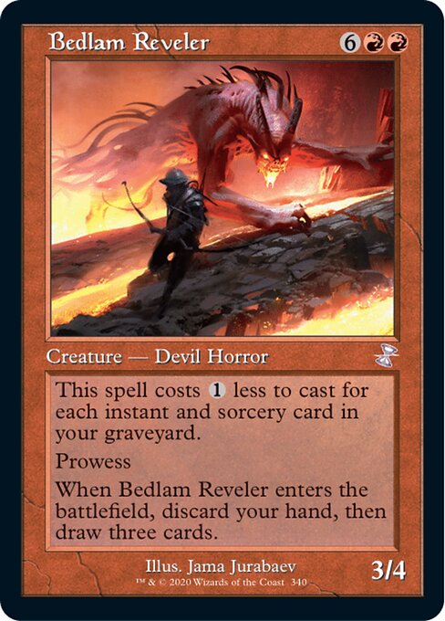 Bedlam Reveler (Time Spiral Remastered) Near Mint
