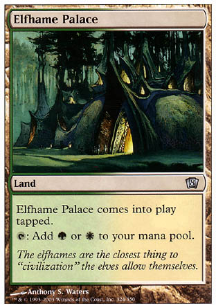 Elfhame Palace (8th Edition) Near Mint Foil