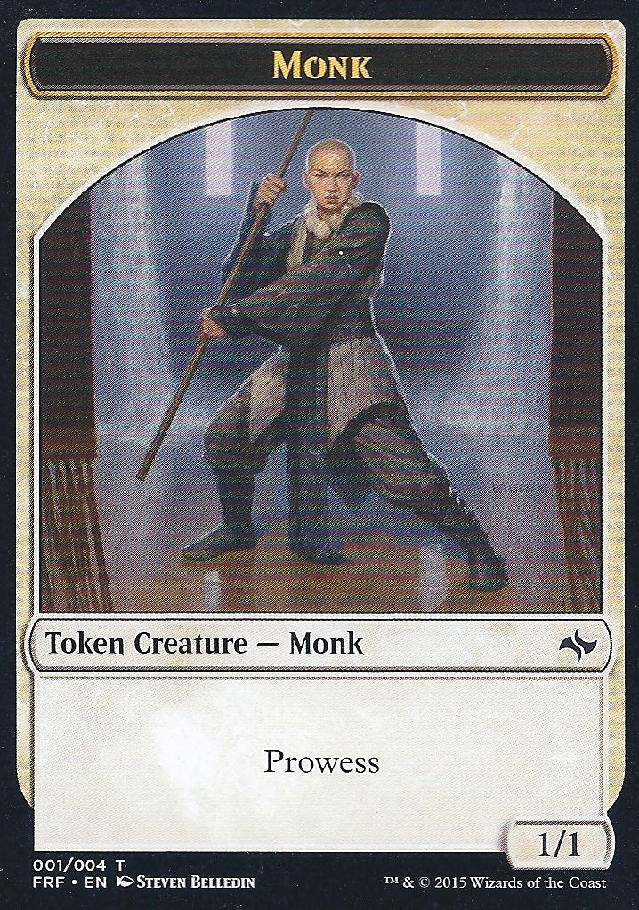 Monk Token (Fate Reforged) Near Mint