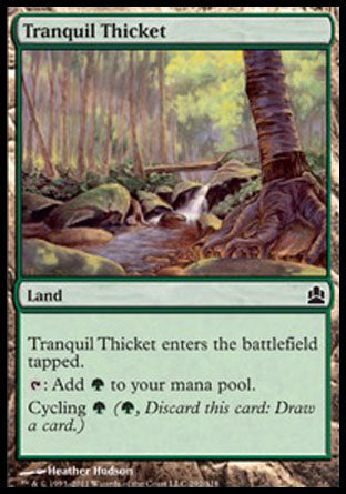 Tranquil Thicket (Commander) Near Mint