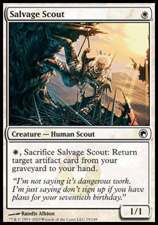 Salvage Scout (Scars of Mirrodin) Near Mint Foil