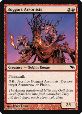 Boggart Arsonists (Shadowmoor) Near Mint Foil