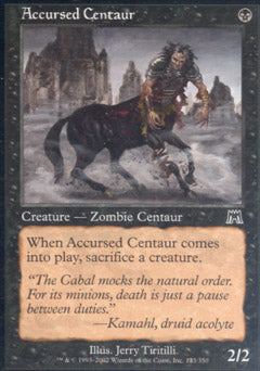 Accursed Centaur (Onslaught) Near Mint