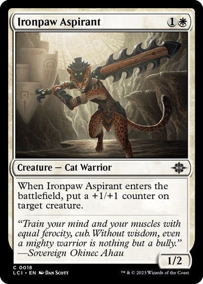 Ironpaw Aspirant (The Lost Caverns of Ixalan) Near Mint