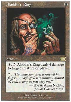 Aladdin's Ring (Classic 6th Edition) Near Mint