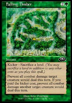 Falling Timber (Planeshift) Near Mint