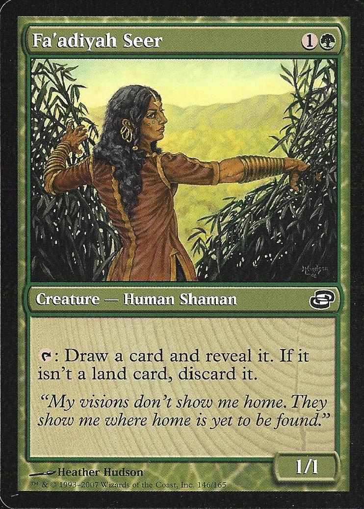 Fa'adiyah Seer (Planar Chaos) Near Mint Foil