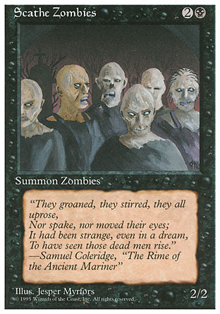 Scathe Zombies (4th Edition) Light Play
