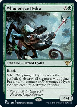 Whiptongue Hydra (Commander: Kamigawa: Neon Dynasty) Near Mint