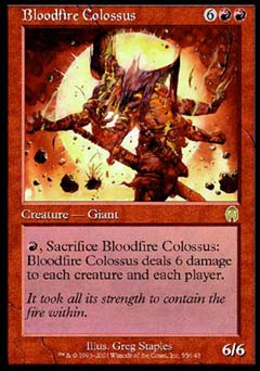Bloodfire Colossus (Apocalypse) Near Mint
