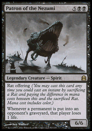Patron of the Nezumi (Commander) Light Play