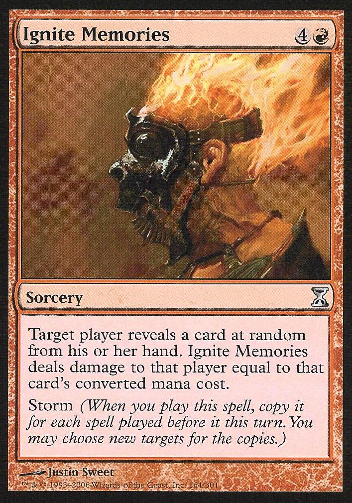 Ignite Memories (Time Spiral) Near Mint Foil