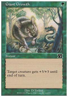 Giant Growth (Classic 6th Edition) Near Mint