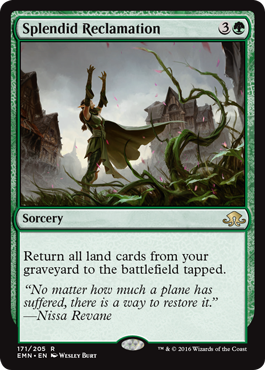 Splendid Reclamation (Eldritch Moon) Near Mint Foil