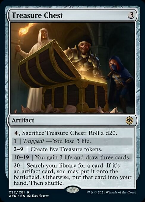 Treasure Chest (Adventures in the Forgotten Realms) Near Mint