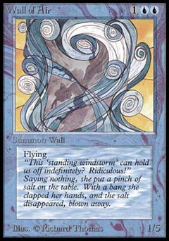 Wall of Air (Beta) Near Mint