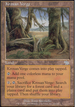 Krosan Verge (Judgment) Near Mint Foil