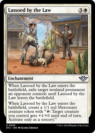 Lassoed by the Law (Outlaws of Thunder Junction) Near Mint