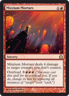 Mizzium Mortars (Return to Ravnica) Near Mint Chinese