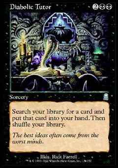 Diabolic Tutor (Odyssey) Near Mint