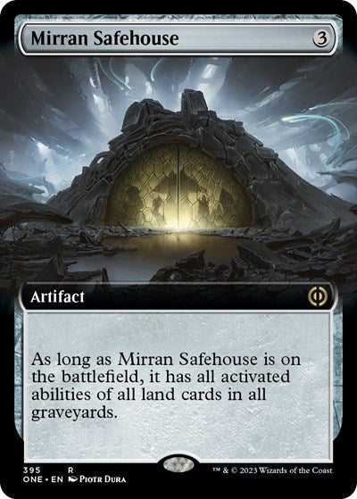 Mirran Safehouse (Extended Art) (Phyrexia: All Will Be One) Near Mint