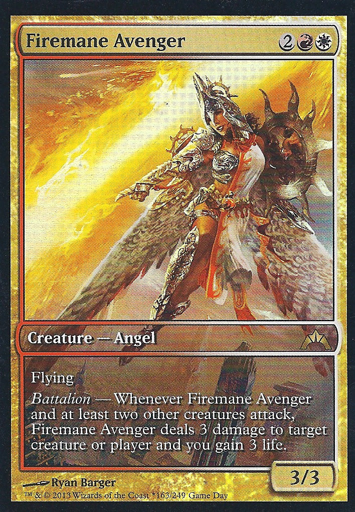 Firemane Avenger (Game Day) (Promotional Cards) Near Mint Foil