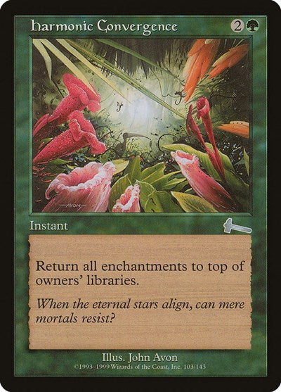 Harmonic Convergence (Urza's Legacy) Light Play