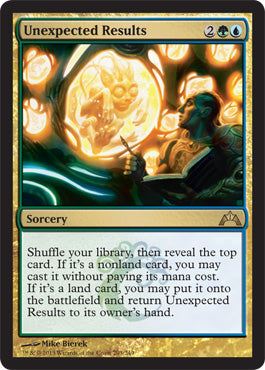 Unexpected Results (Gatecrash) Near Mint Foil
