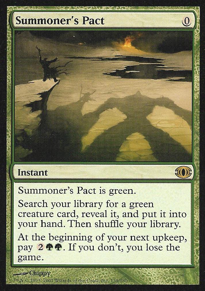Summoner's Pact (Futuresight) Near Mint Foil