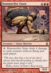 Hammerfist Giant (Ravnica) Near Mint