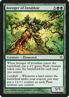 Avenger of Zendikar (Commander 2013 Edition) Light Play