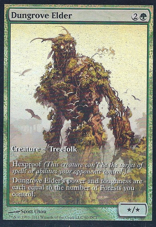 Dungrove Elder (Full Art Gameday) (Promotional Cards) Light Play Foil