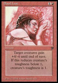 Blood Lust (Legends) Near Mint Italian