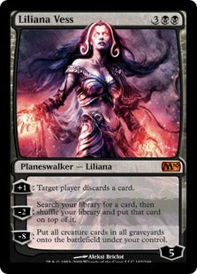 Liliana Vess (Magic 2010 Core Set) Light Play