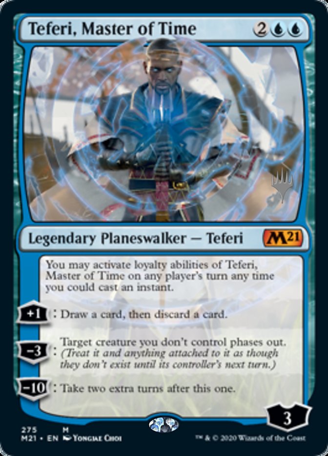 Teferi Master of Time (275) (Promo Pack) Near Mint