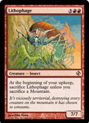 Lithophage (Duel Decks: Venser vs Koth) Near Mint