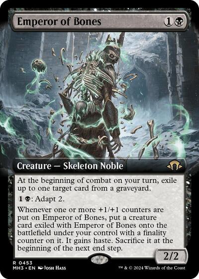 Emperor of Bones (Borderless) (Modern Horizons 3) Near Mint