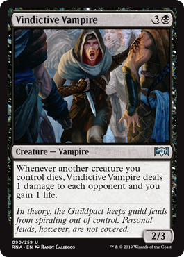 Vindictive Vampire (Ravnica Allegiance) Near Mint