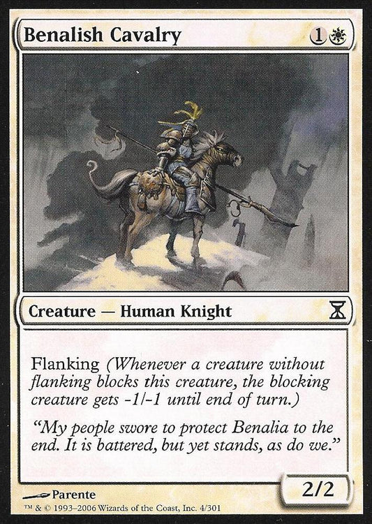 Benalish Cavalry (Time Spiral) Light Play