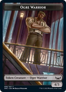 Ogre Warrior Token (Streets of New Capenna) Near Mint