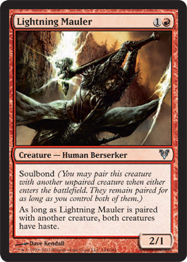 Lightning Mauler (Avacyn Restored) Near Mint Foil