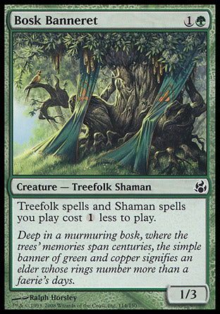 Bosk Banneret (Morningtide) Near Mint