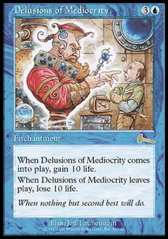 Delusions of Mediocrity (Urza's Legacy) Near Mint Japanese