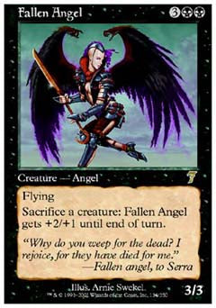Fallen Angel (7th Edition) Near Mint Foil