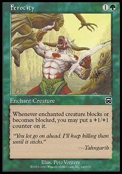 Ferocity (Mercadian Masques) Near Mint