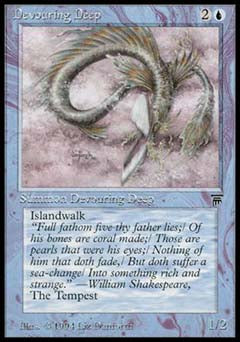 Devouring Deep (Legends) Near Mint Italian