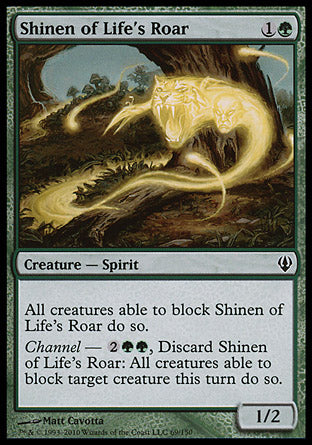 Shinen of Life's Roar (Saviors of Kamigawa) Near Mint