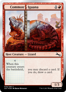 Common Iguana (Unstable) Near Mint